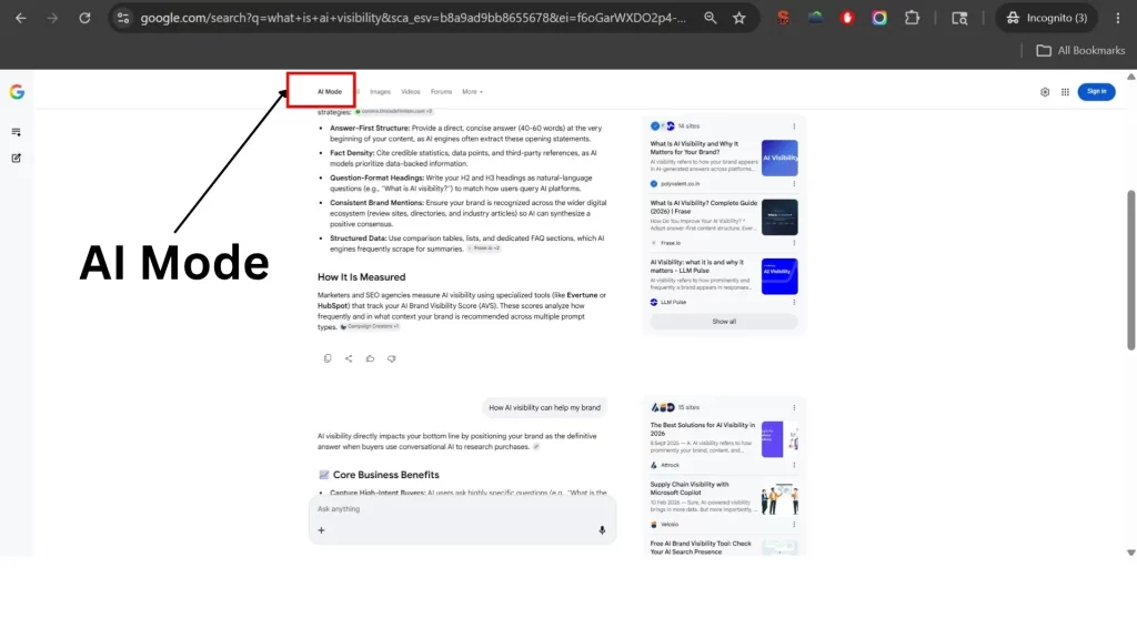Google AI Mode