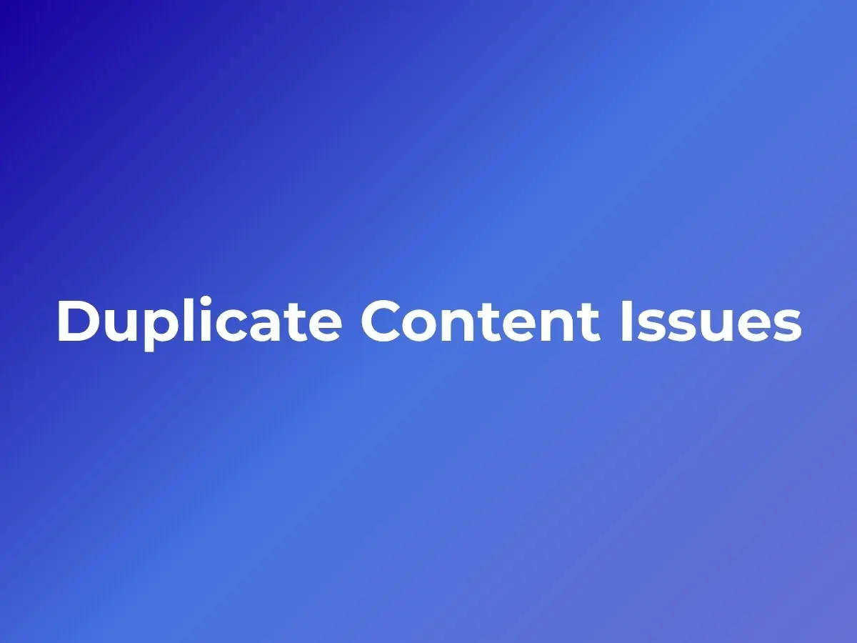How to Fix Duplicate Content Issues Caused by Ecommerce Faceted Navigation
